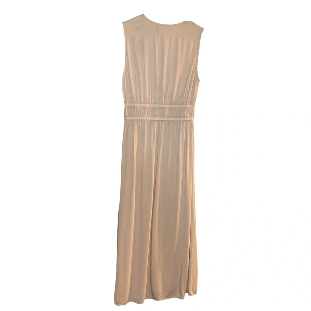 Anthropologie Cloth & Stone Sleeveless Deep-V Dress size small
